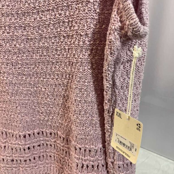 New with Tag Ana Women's Pink Knit Sleeveless Swoop Neck Sweater Vest Tank Top - Picture 3 of 6